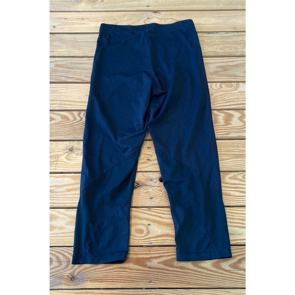 Nike Dri Fit Crop Leggings Size Medium Women’s Black - Picture 2 of 8